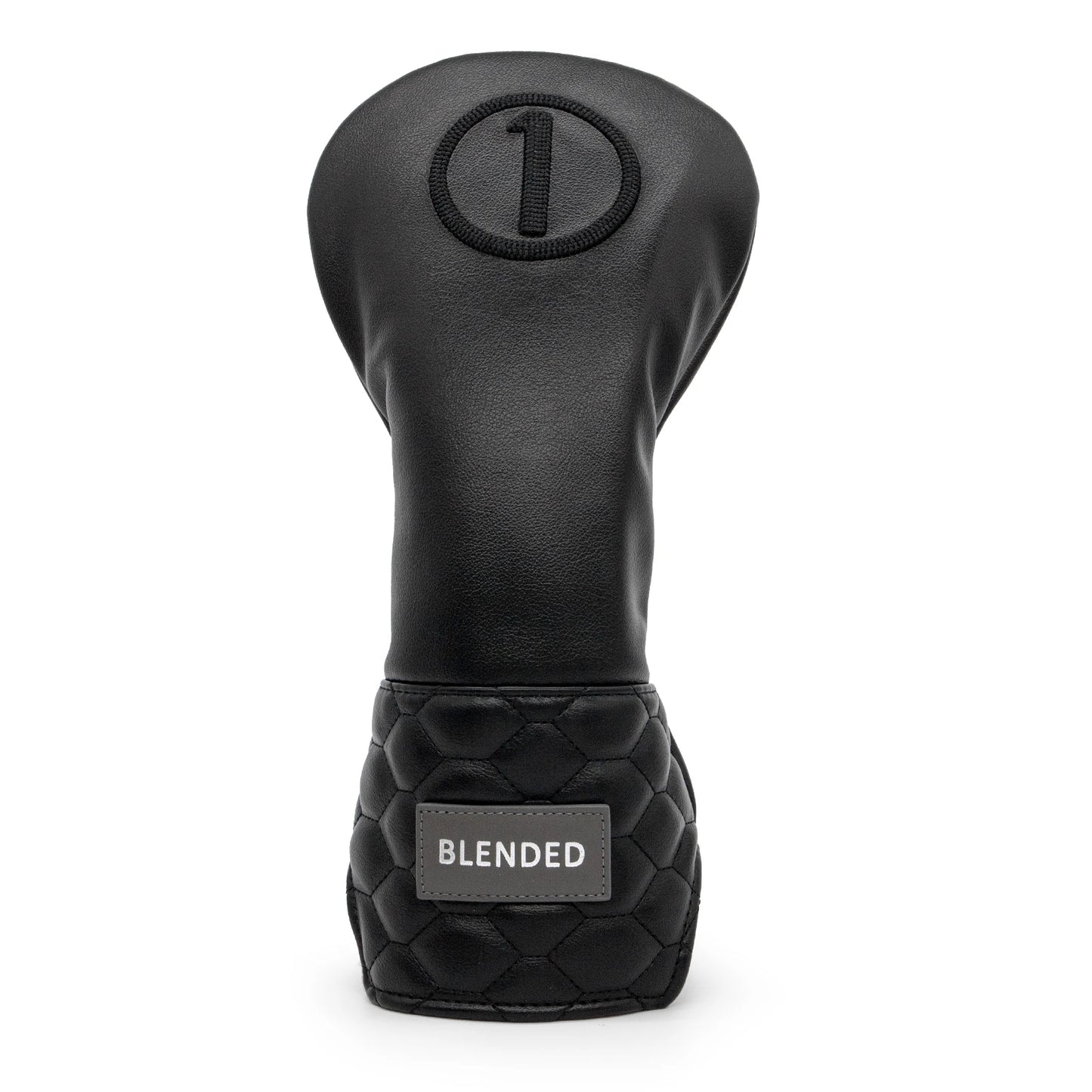 Black Premium Leather Head Cover