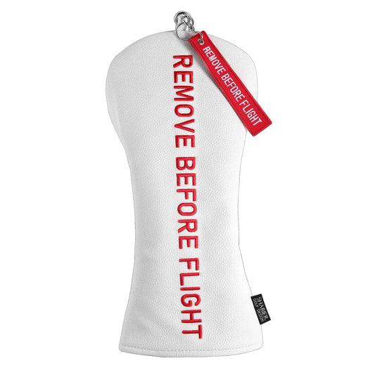 "Remove Before Flight" Leather Head Covers (Woods/Putters)