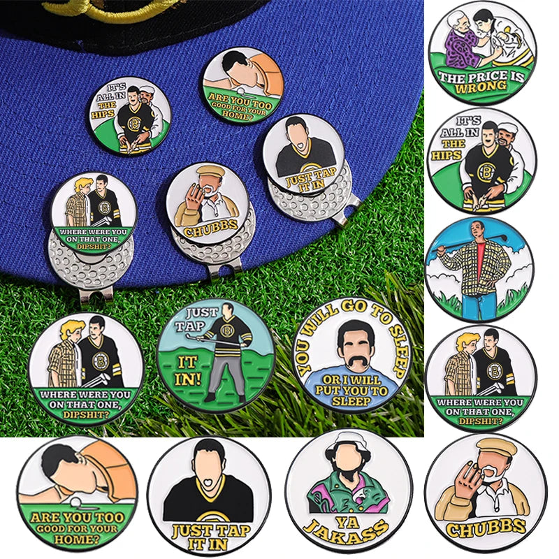 Happy Gilmore Premium Ball Markers