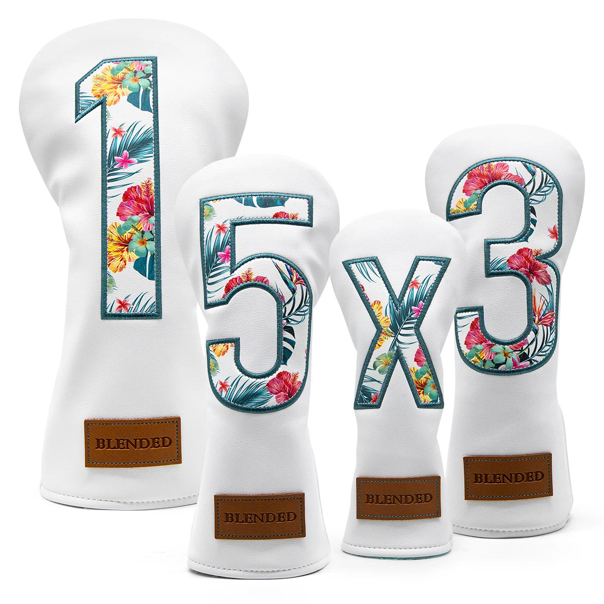 Hawaiian Floral Pattern Head Covers