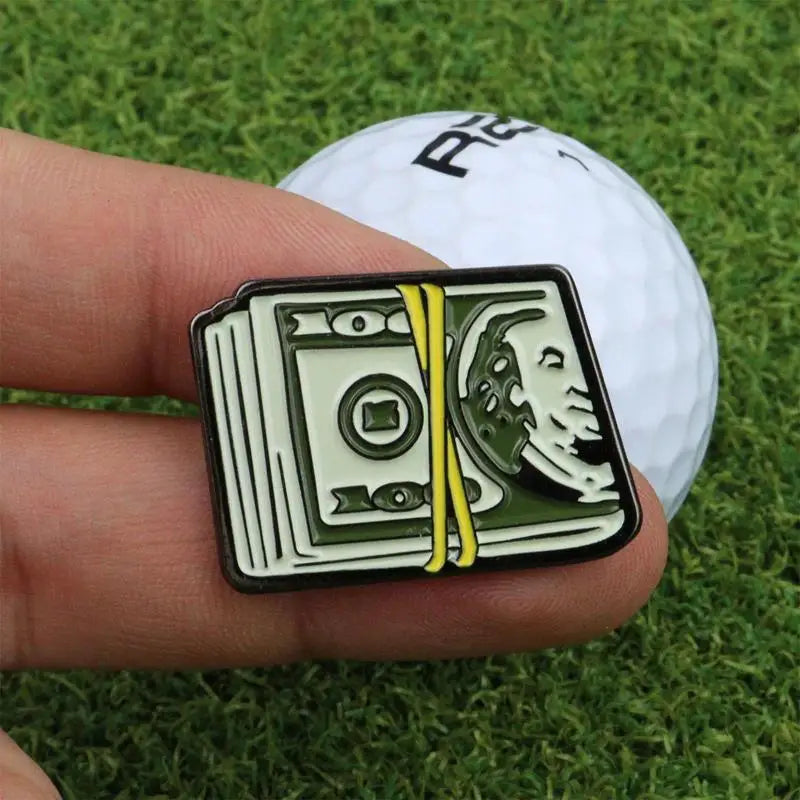 100 Dollar Bill Ball Marker