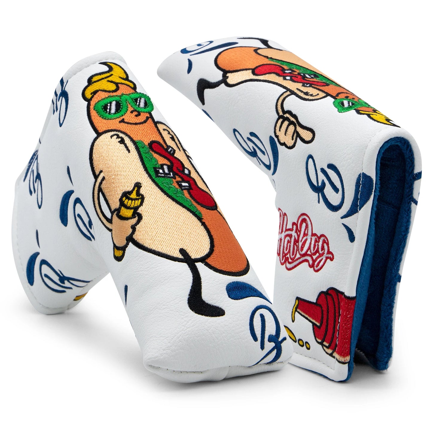 Hot Dog Head Covers (White)