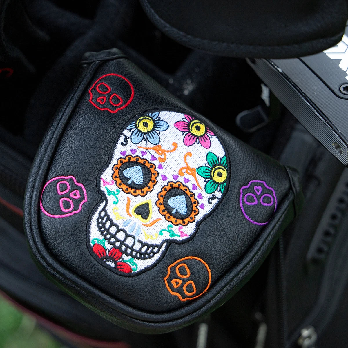 Floral Skull Head Covers (Woods/Putters/Pouch)