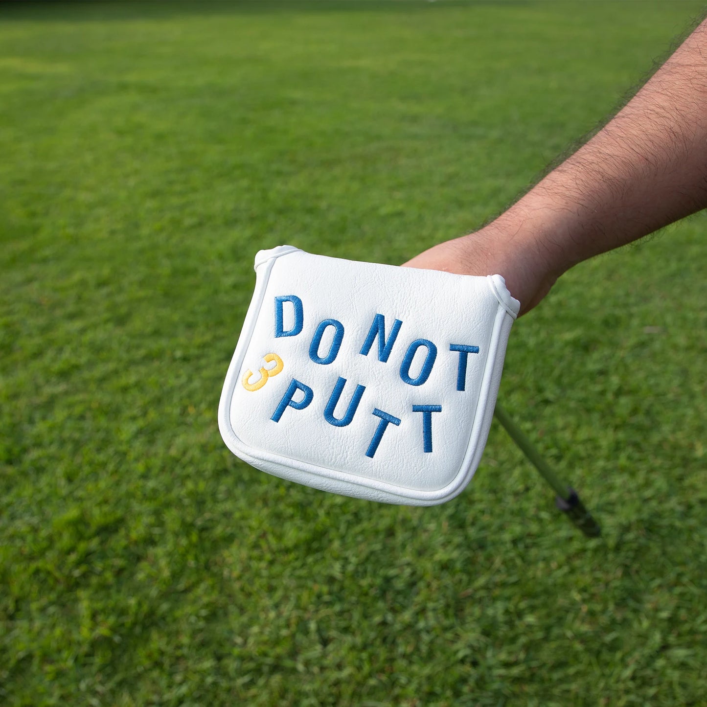 "DO NOT 3-PUTT" Putter Head Covers