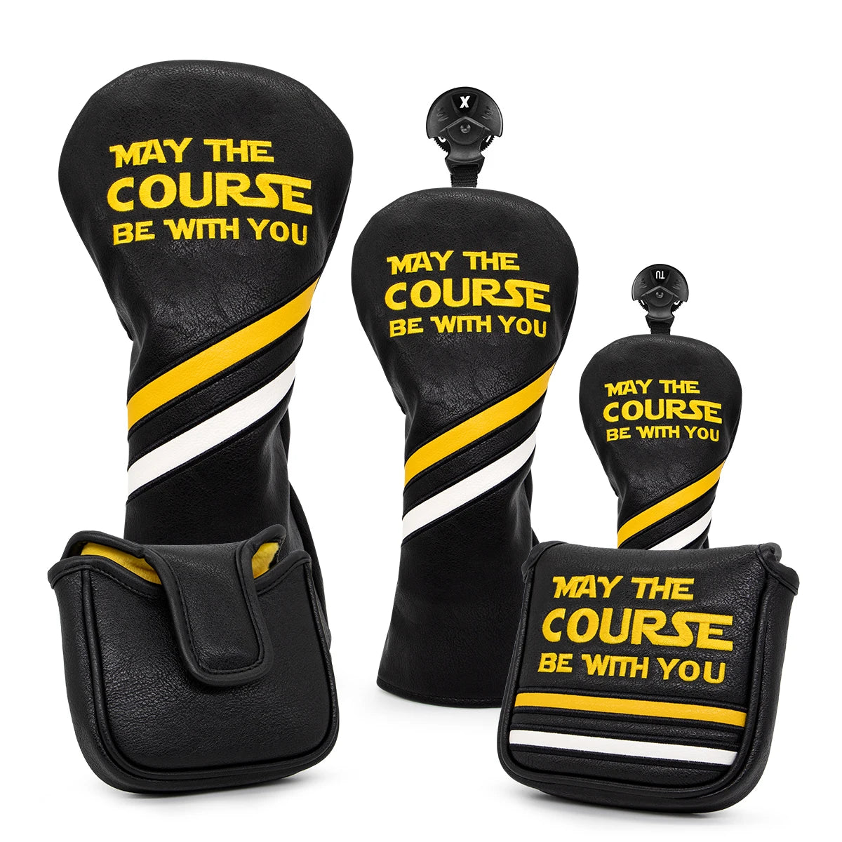 Star Wars "May The Course Be With You" Head Covers (Woods/Hybrid/Mallet)