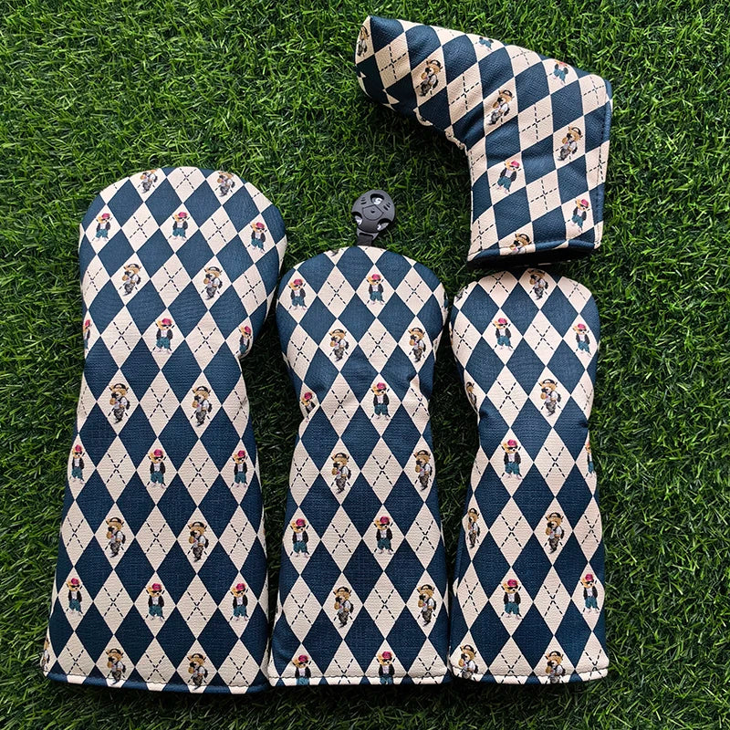 Golf Drops "Bear Branded" Premium Head Covers