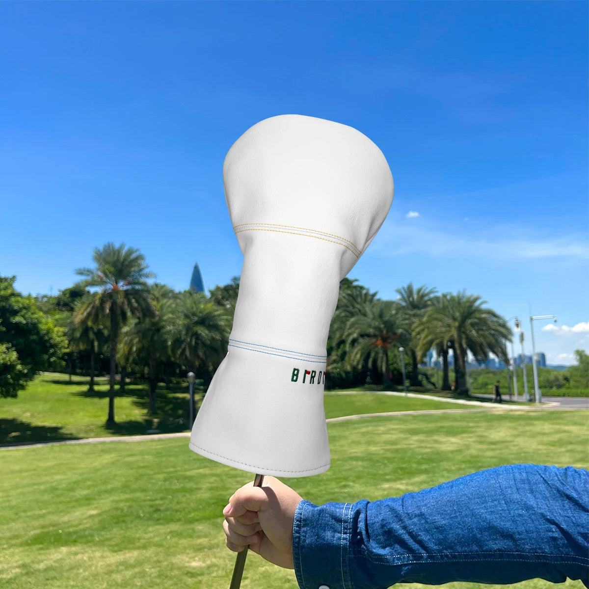 Birdie White Regal Head Covers