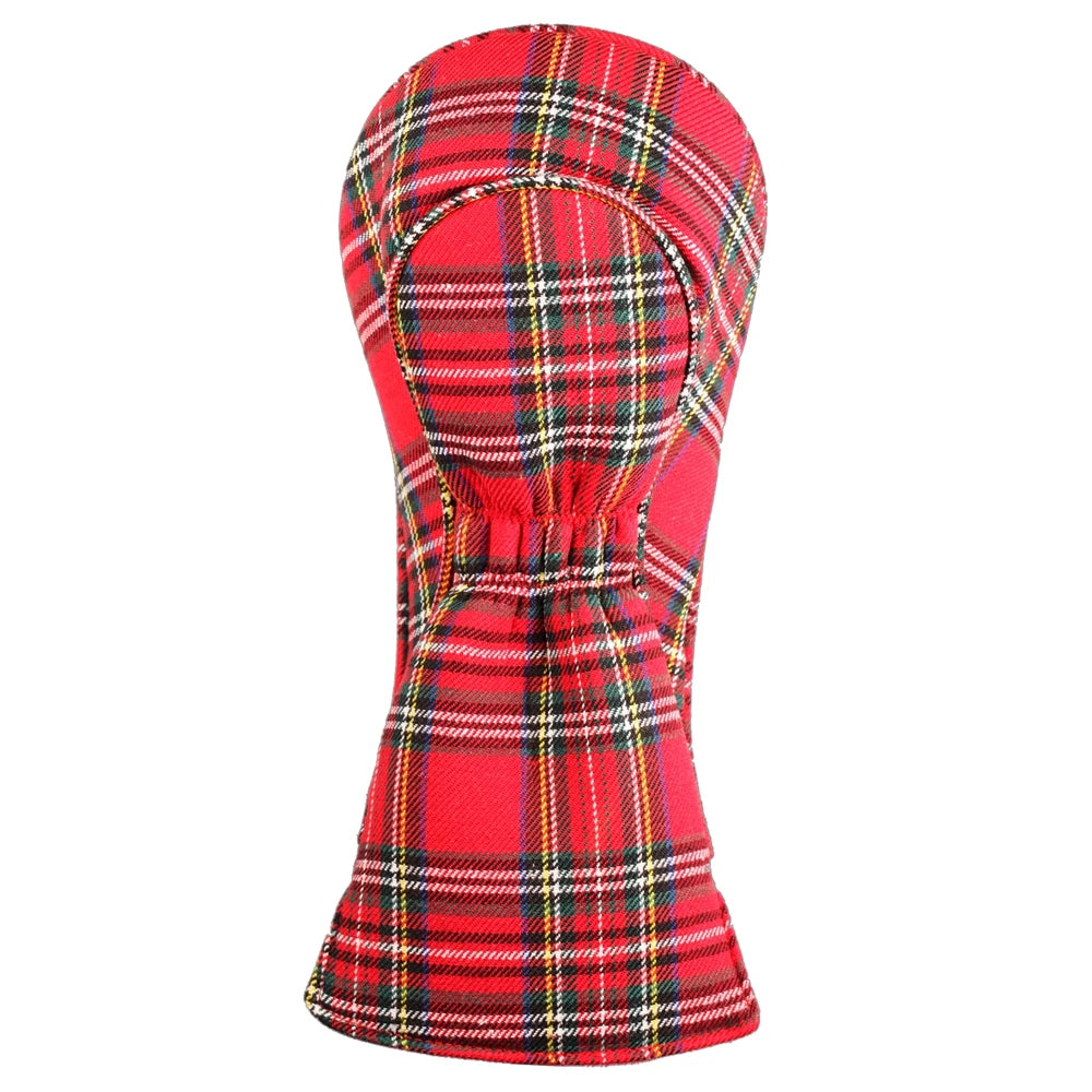 Red Plaid Head Covers