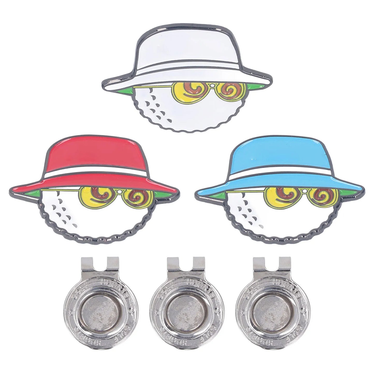 Bucket Hat "Sunglasses" Ball Markers