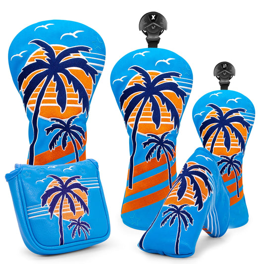 Hawaii Orange/Blue Head Covers