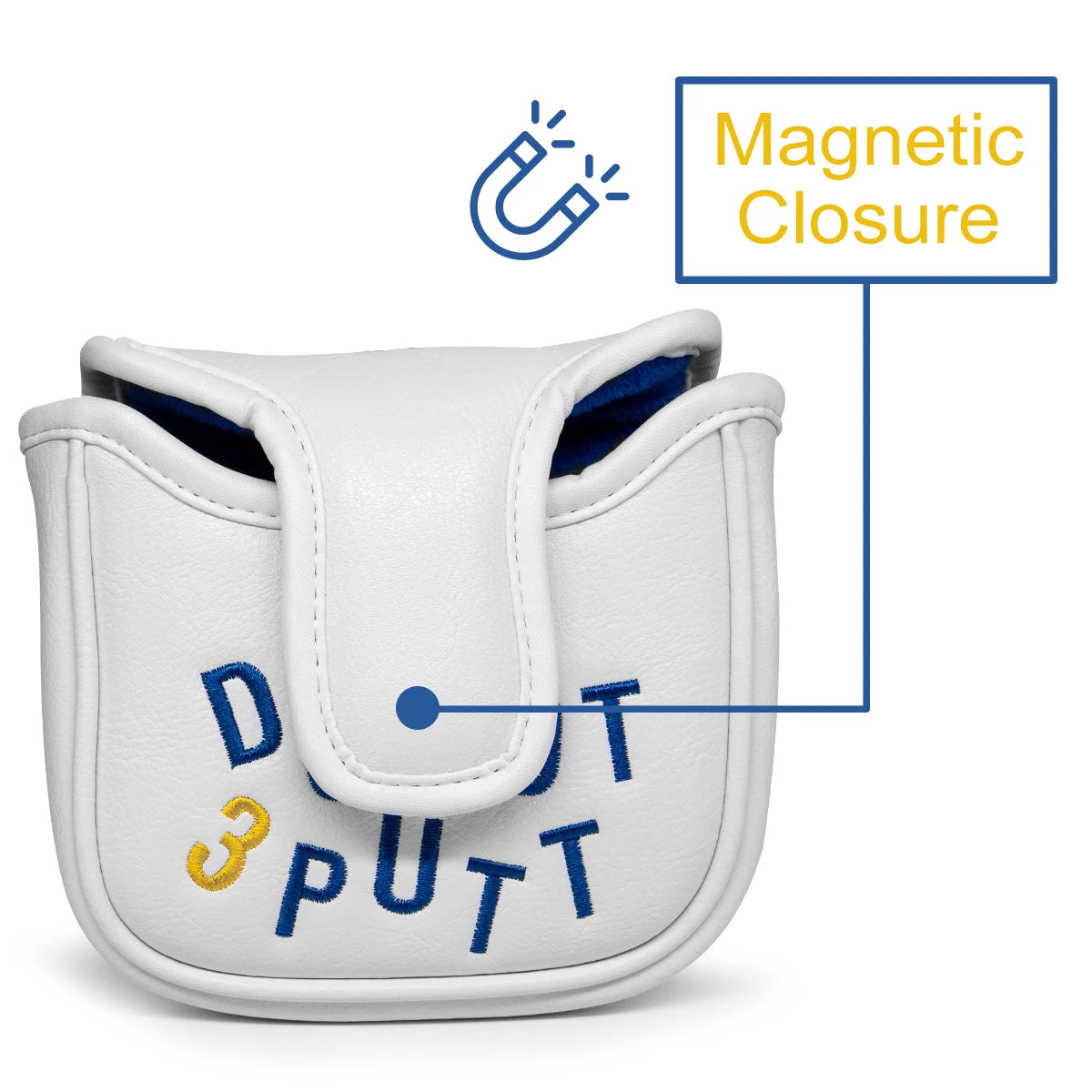 "DO NOT 3-PUTT" Putter Head Covers