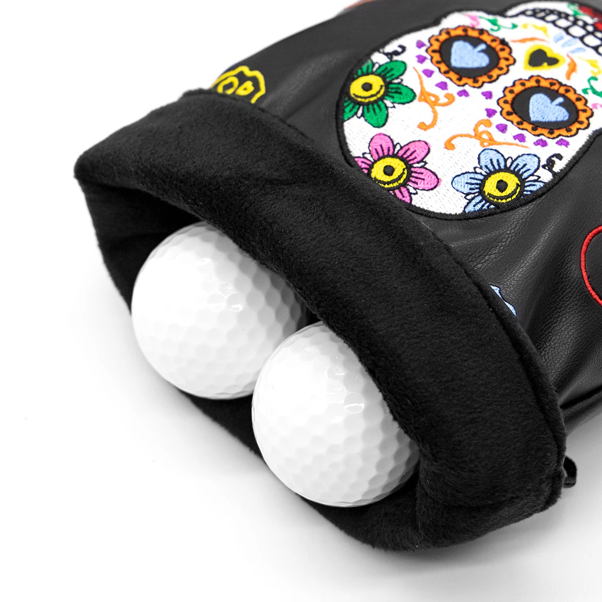 Floral Skull Head Covers (Woods/Putters/Pouch)