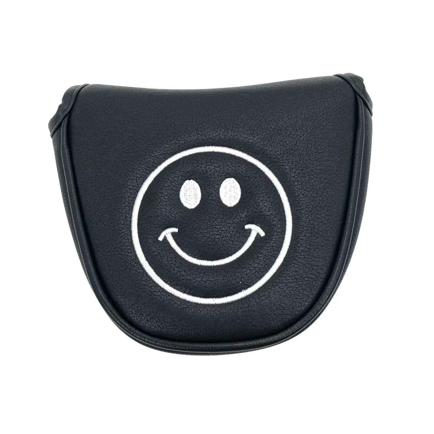 Happy Face Mallet Putter Cover