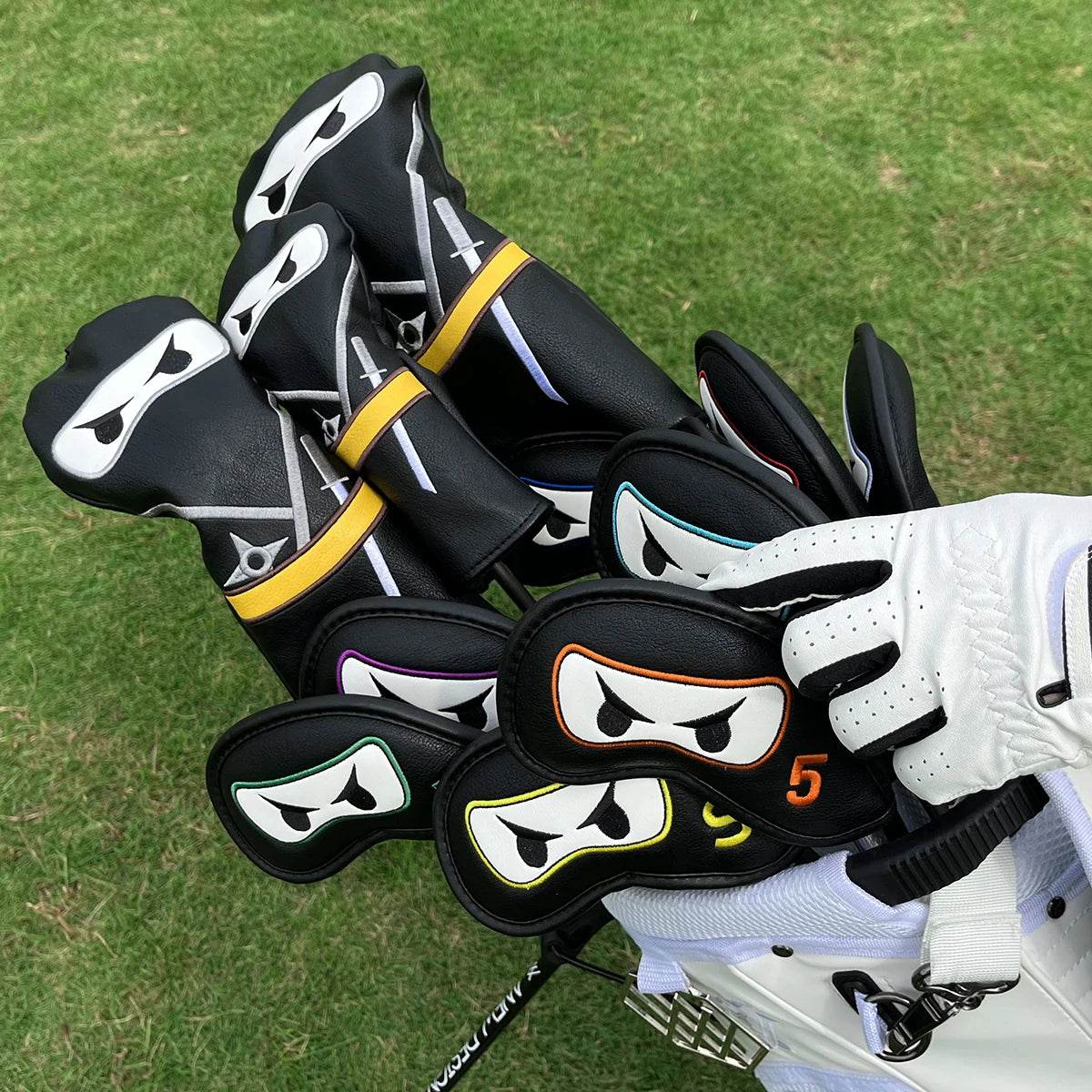 Black Ninja Head Covers