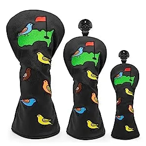 BLACK Birdie Head Covers