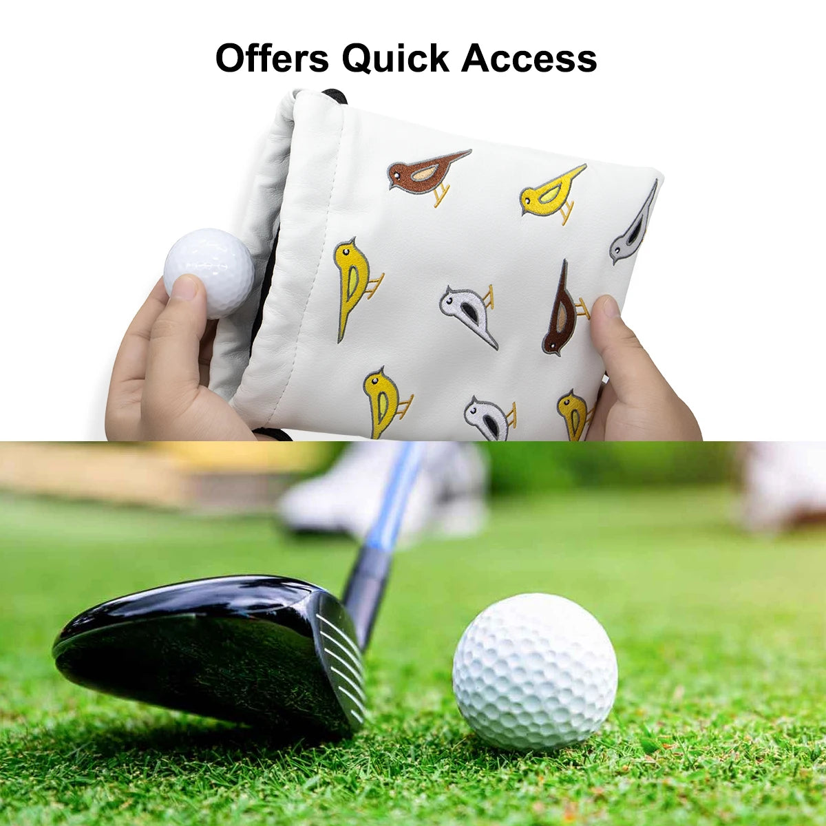 Golf Valuables Pouch (Lucky Clover)