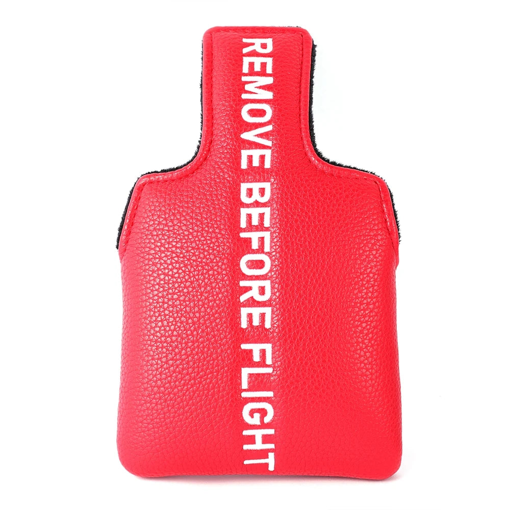 "Remove Before Flight" Leather Head Covers (Woods/Putters)