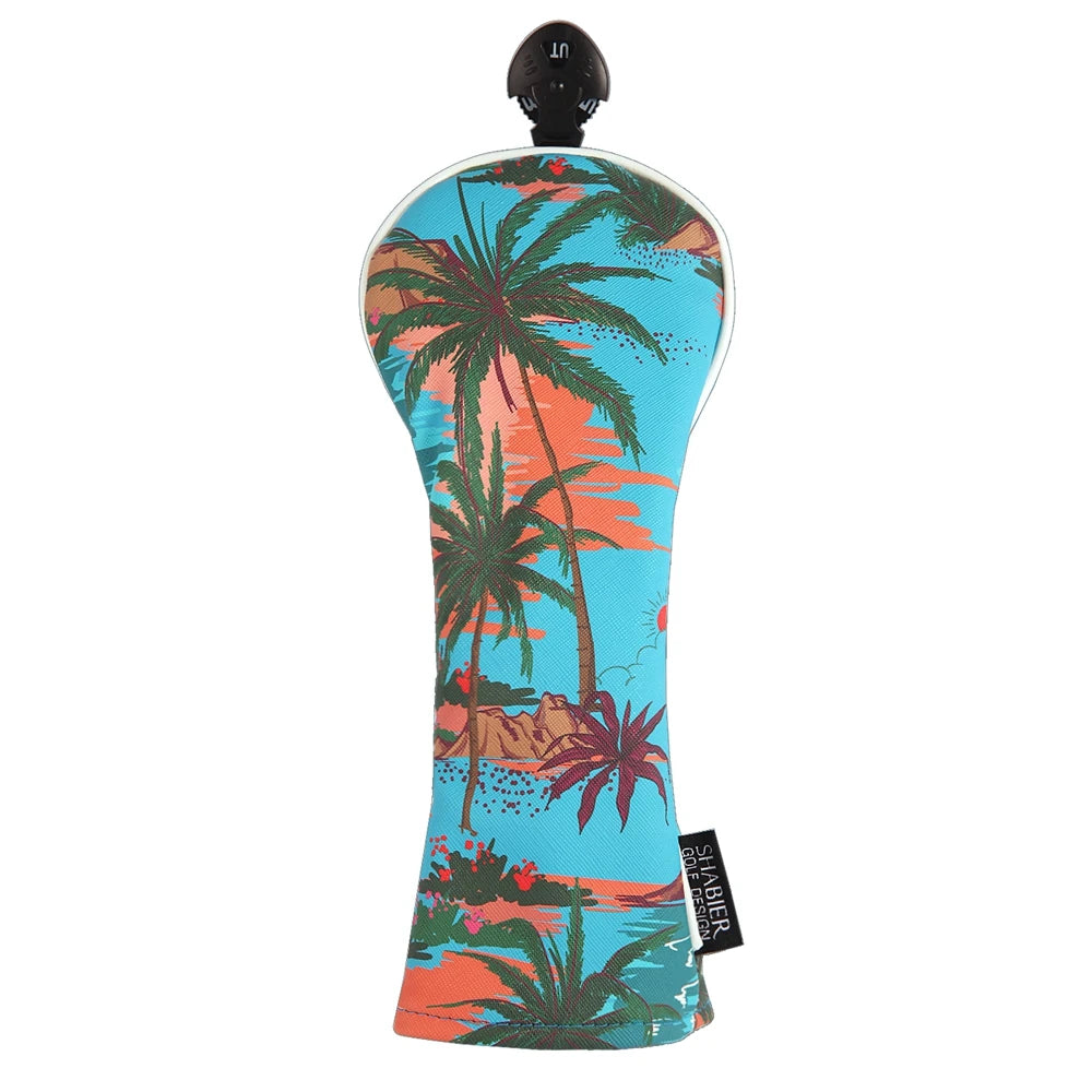 Palm Tree Vista Head Covers