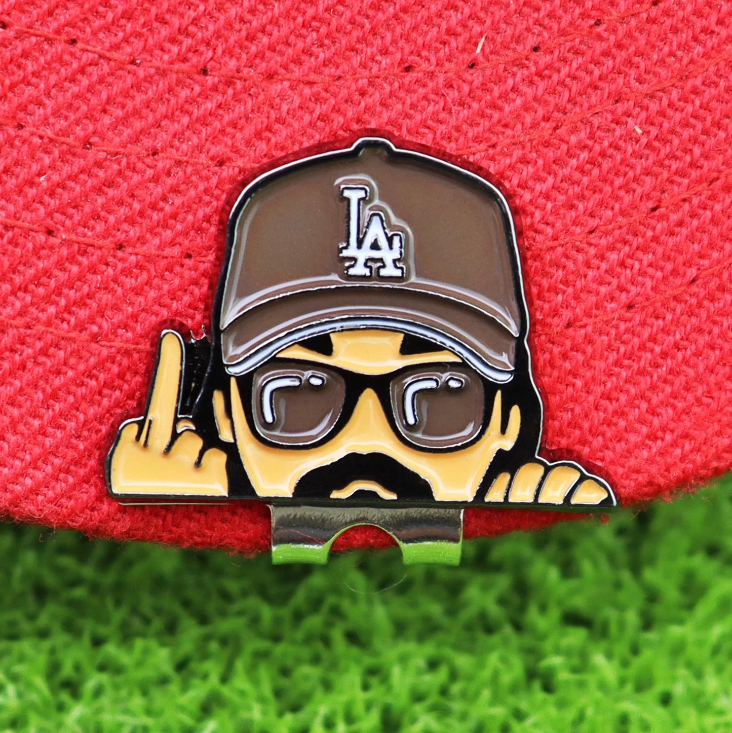 LA Dodgers "Middle Finger" Ball Marker