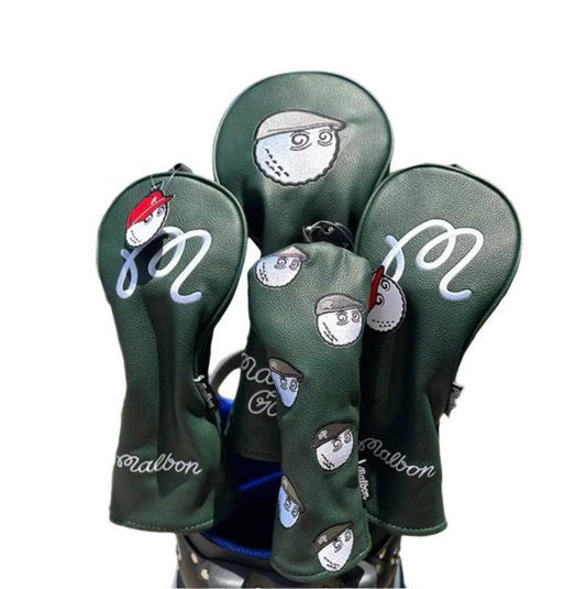 Golf Ball "Flat Cap" Head Covers