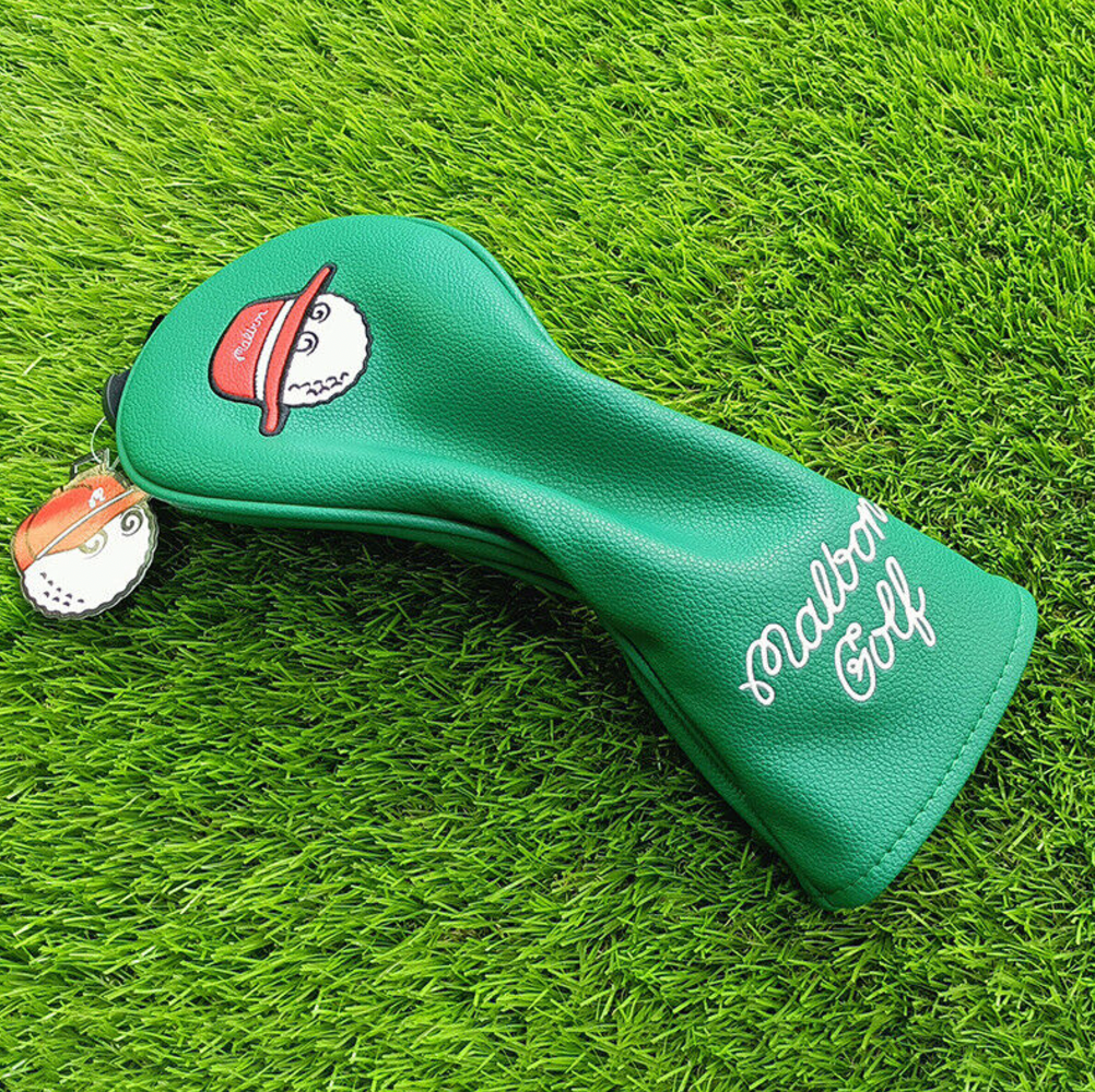 Green Cartoon Bucket Hat Head Covers
