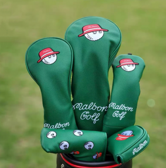 Green Cartoon Bucket Hat Head Covers