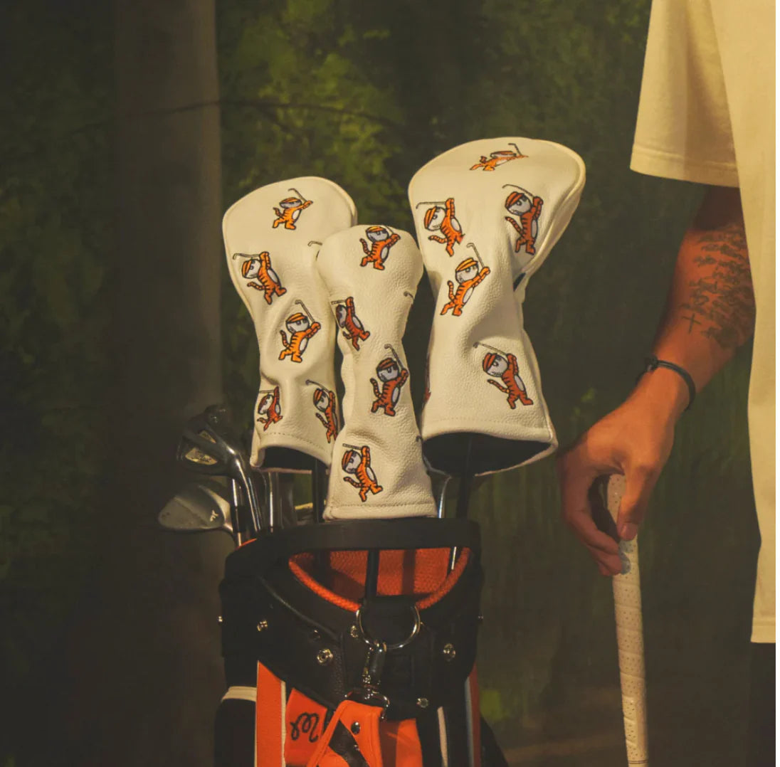 Tiger Woods Cartoon Head Covers