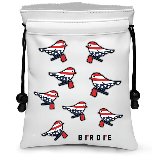 Golf Valuables Pouch (Birdie - Blue/White/Red)