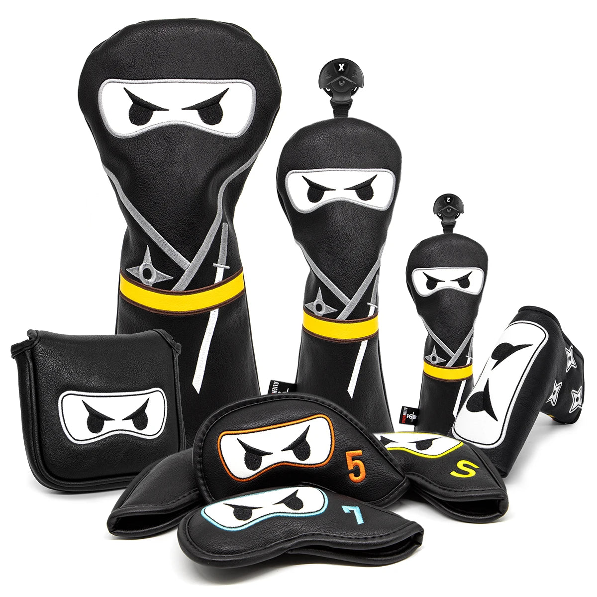 Black Ninja Head Covers