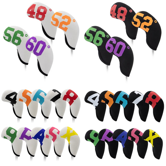 Iron & Wedge Covers (Multi-Coloured) Soft Cloth