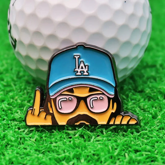 LA Dodgers "Middle Finger" Ball Marker