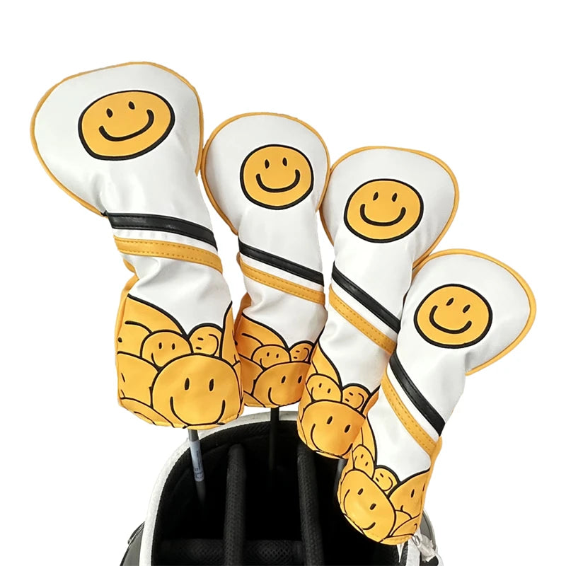 Smiley Face Head Covers