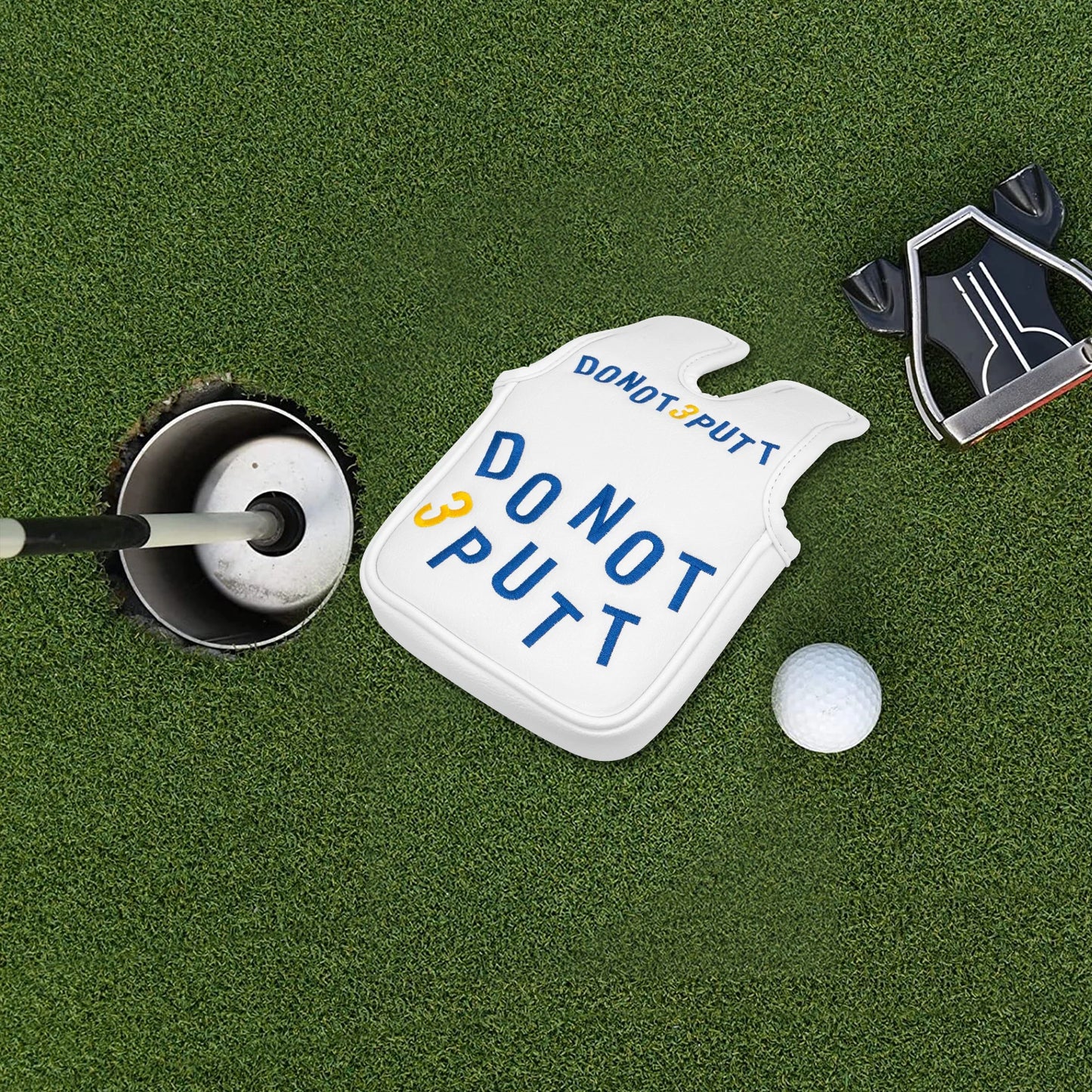 "DO NOT 3-PUTT" Putter Head Covers