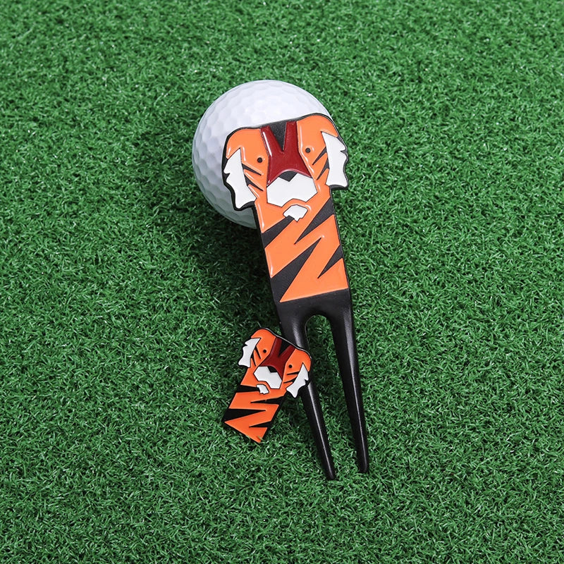 Tiger Woods "Frank" Divot Repair Tool & Ball Marker