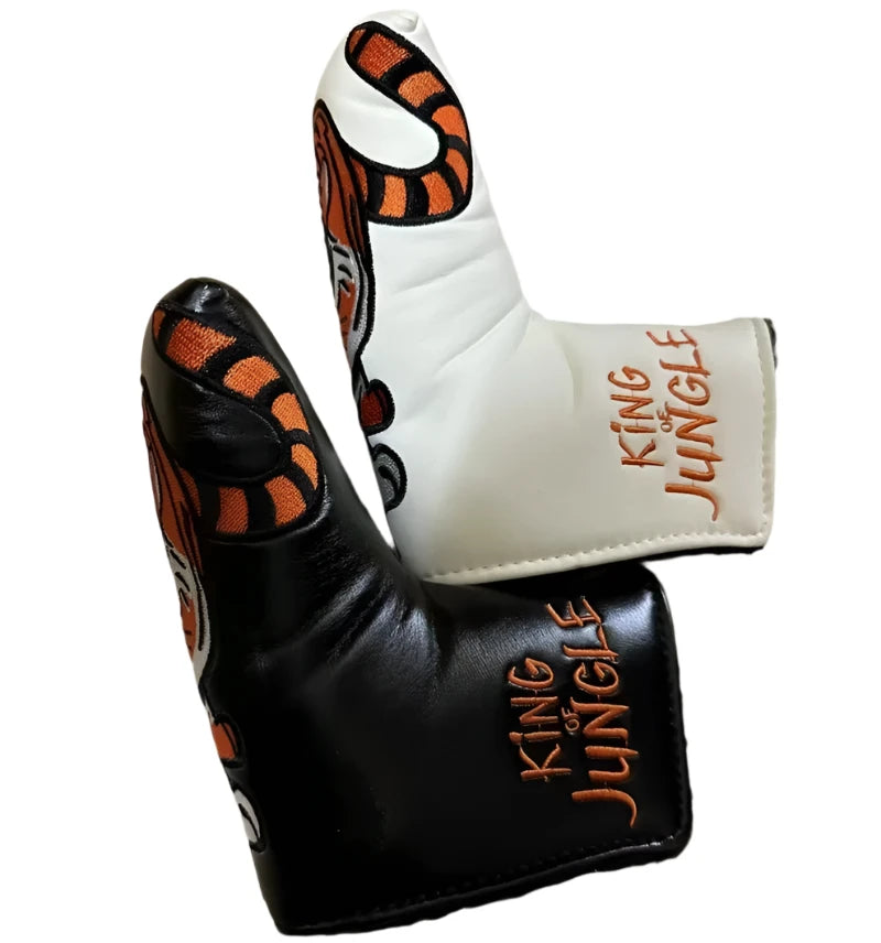 "King of the Jungle" Tiger Blade Putter Covers