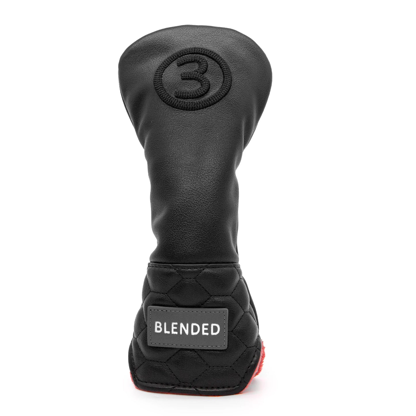 Black Premium Leather Head Cover