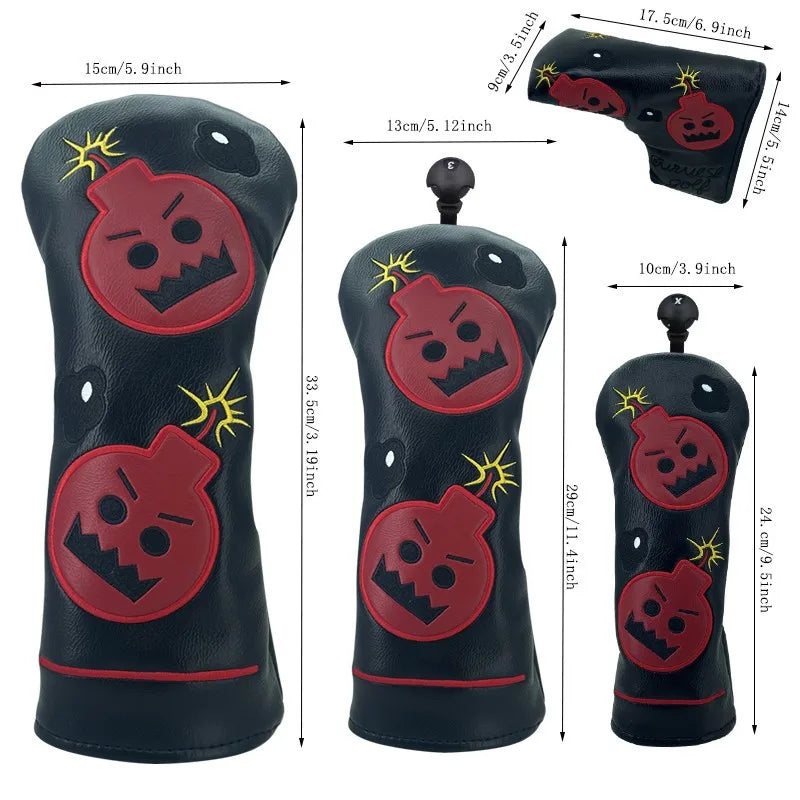 Bomb-Bomb Head Covers (Woods/Putters)