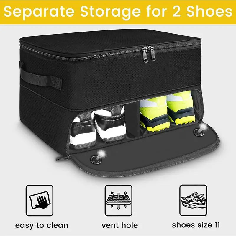 Car Trunk Organizer | Golf Shoe Bag (Collapsible)