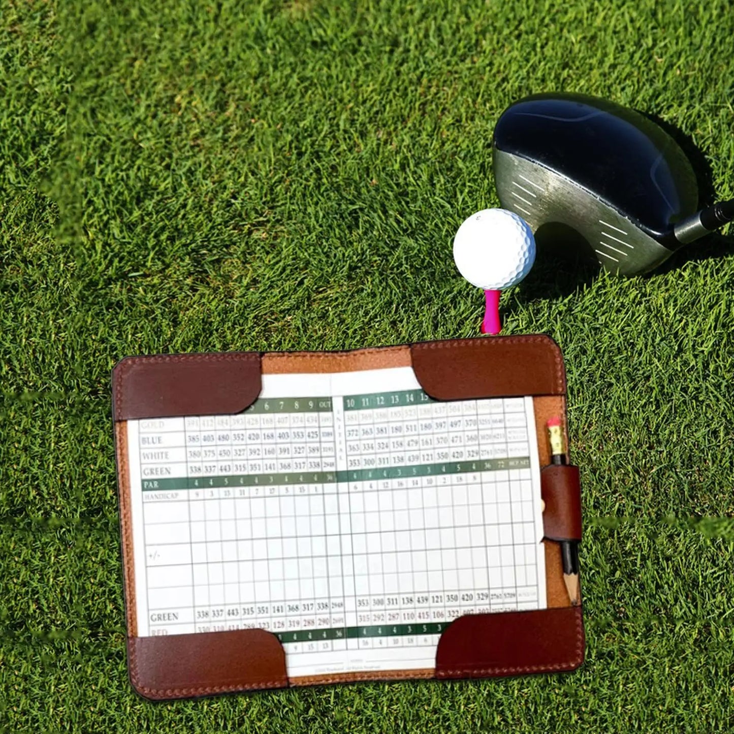 Golf Scorecard Holder - Yardage Book