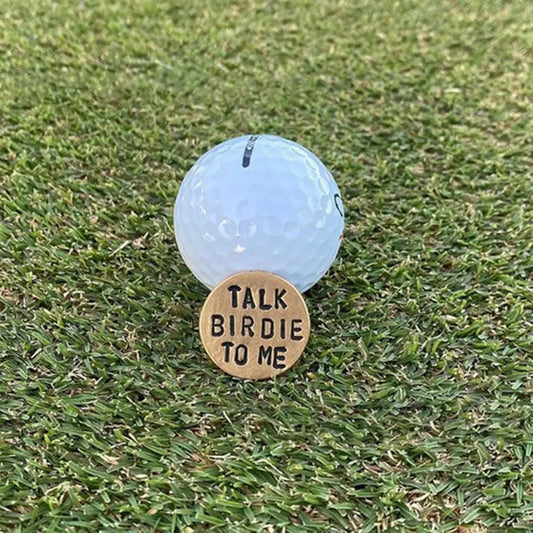 Talk Birdie To Me - Ball Marker