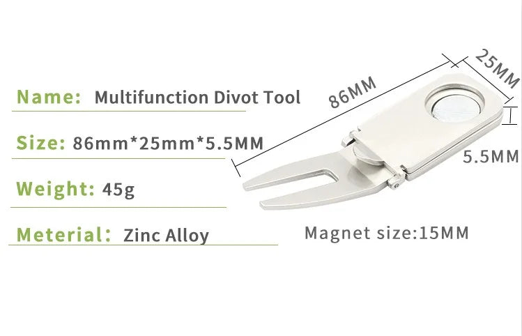 Cigar Holder Divot Repair Tool