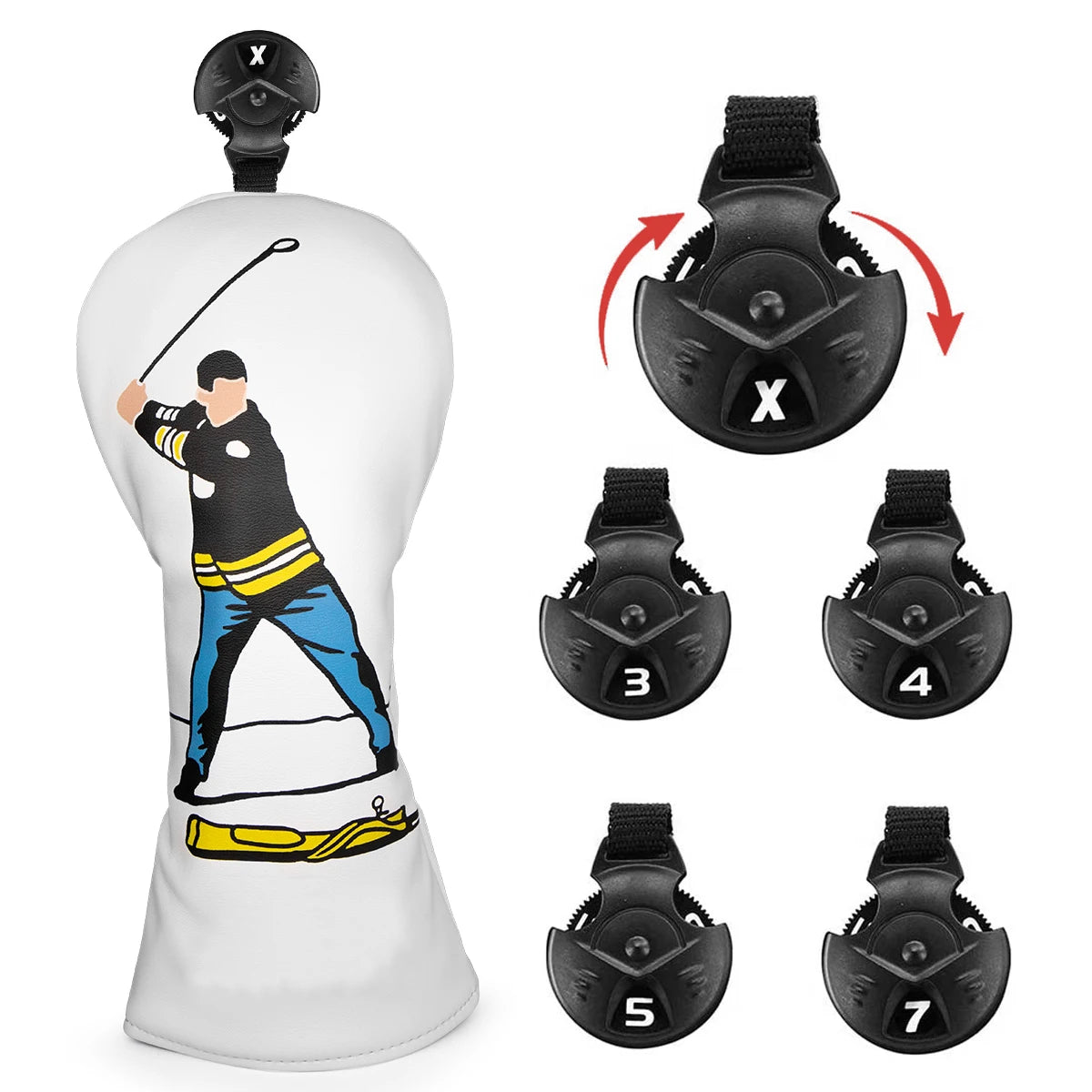 Happy Gilmore "Drive a Mile" Head Covers