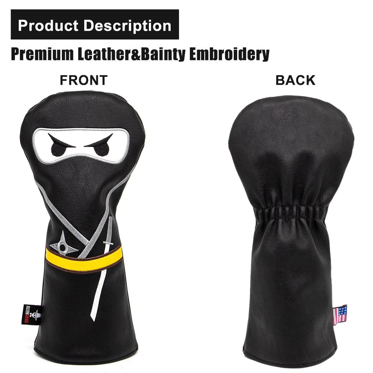 Black Ninja Head Covers