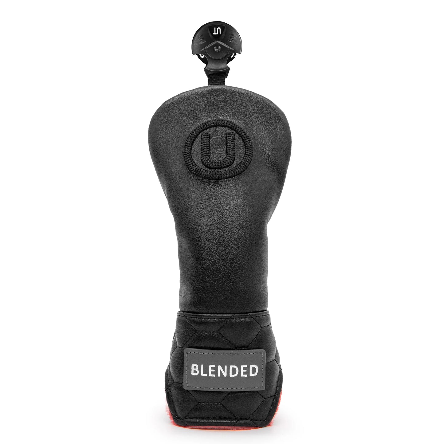 Black Premium Leather Head Cover