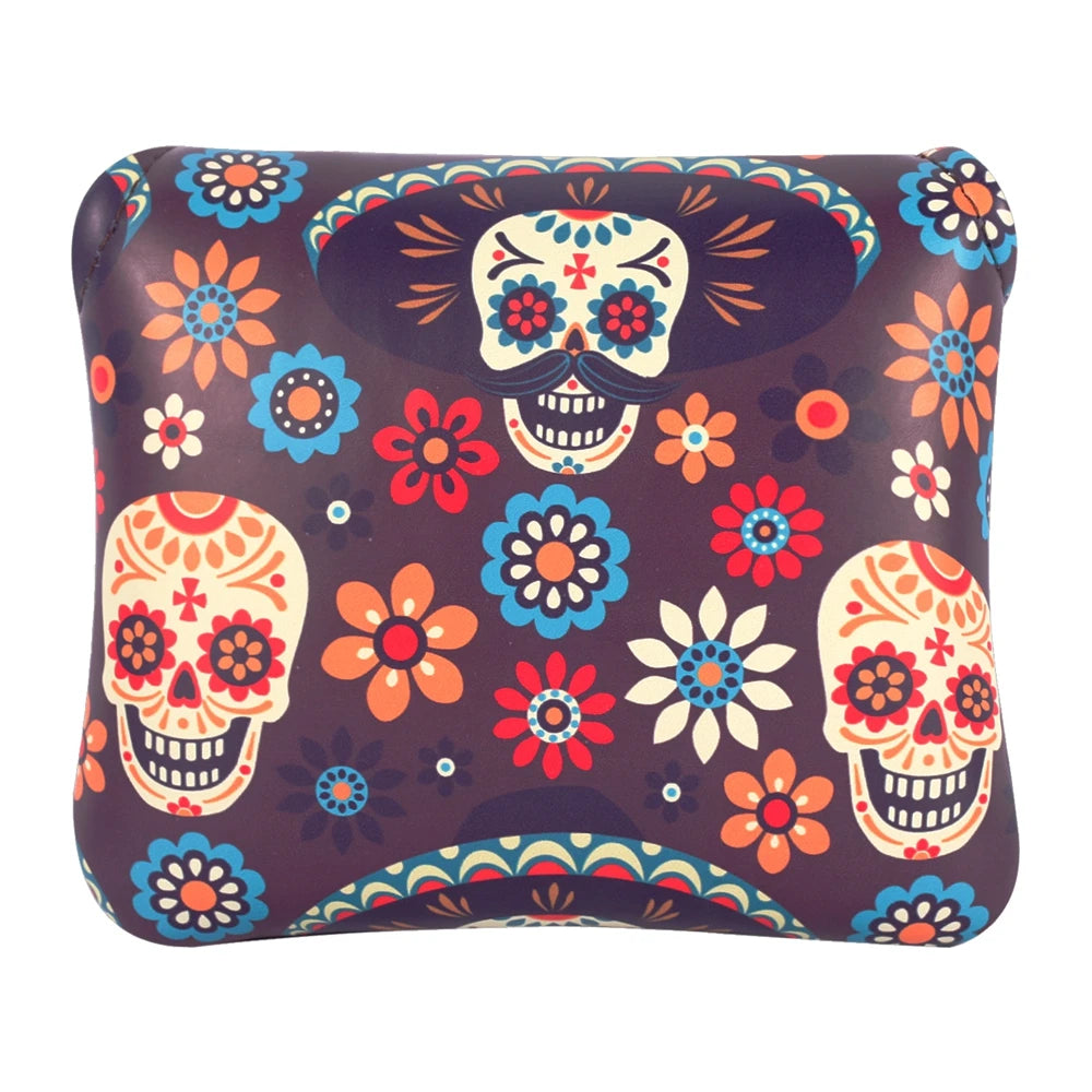 "Day of the Dead" / "Dia De Los Muertos" - Mallet Putter Cover