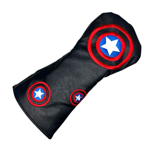 Captain America Head Cover (Black)