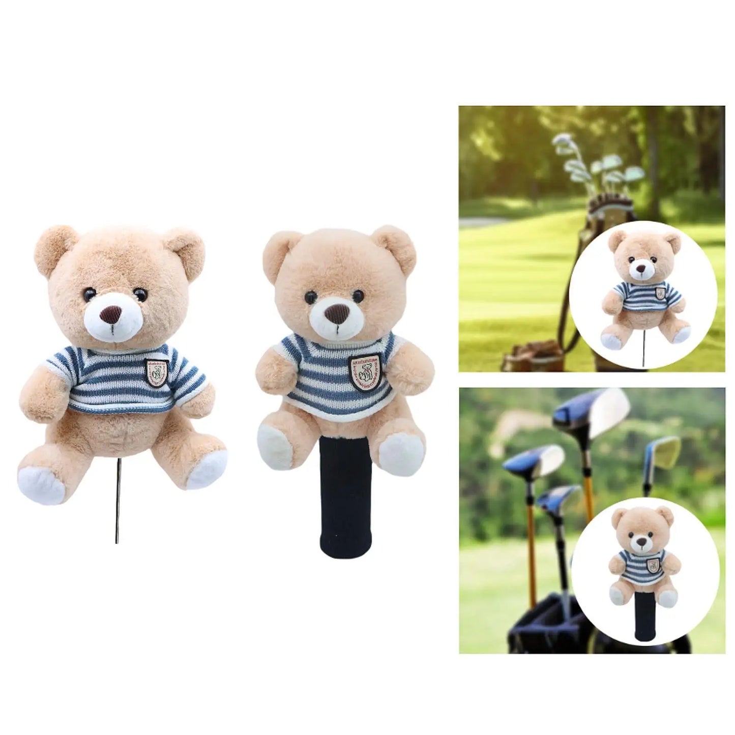 Teddy Bear Golf Wood Head Cover (Driver/Fairway)