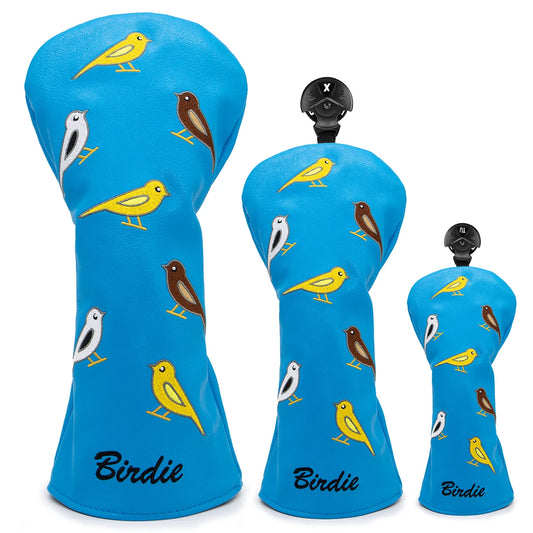 BLUE Birdie Head Covers