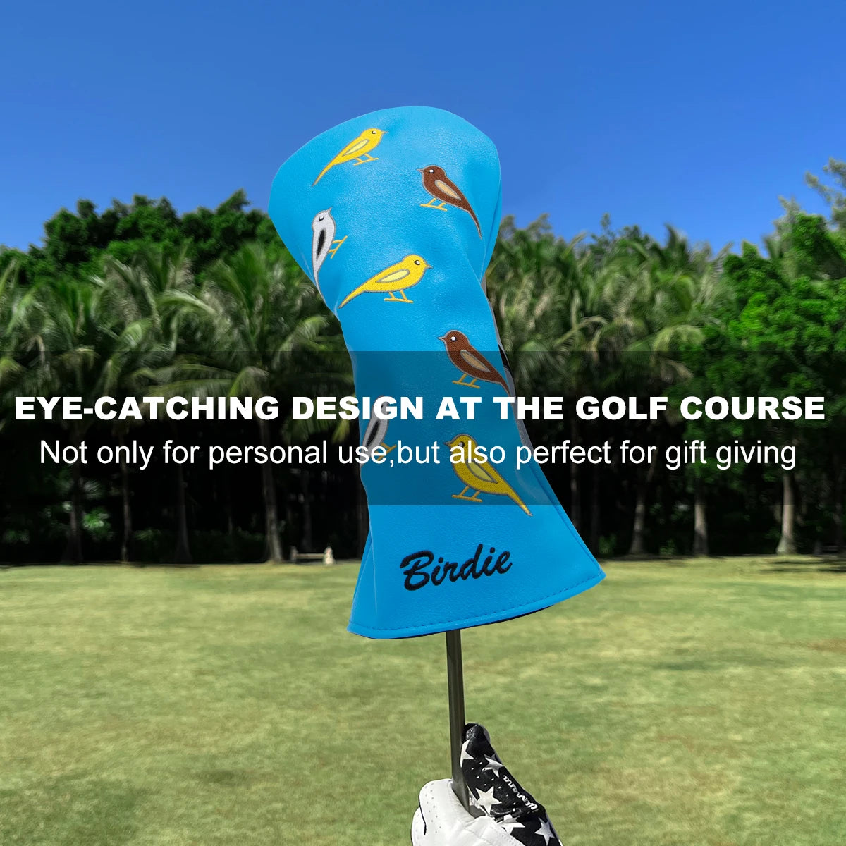 BLUE Birdie Head Covers